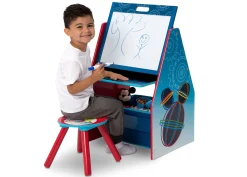Mickey Mouse Activity Center - Easel Desk with Stool & Toy Organizer