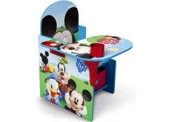 Mickey Mouse Chair Desk with Storage Bin