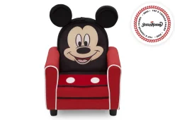 Mickey Mouse Figural Upholstered Kids Chair