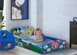 Mickey Mouse Interactive Wood Toddler Bed