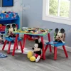 Mickey Mouse Kids Table and Chair Set with Storage
