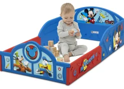 Mickey Mouse Plastic Sleep and Play Toddler Bed
