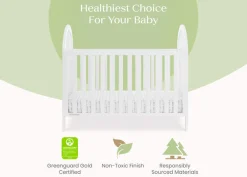 Milano 4-in-1 Convertible Crib