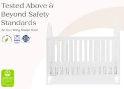 Milano 4-in-1 Convertible Crib