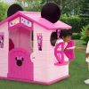 Minnie Mouse Plastic Indoor/Outdoor Playhouse with Easy Assembly