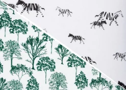 Modern Safari Fitted Crib Sheets - 2 Pack