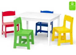 MySize Kids Table with 4 Chairs