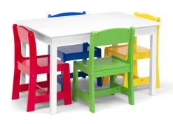 MySize Kids Table with 4 Chairs