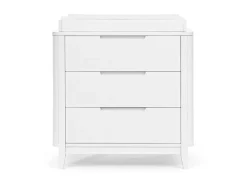 Noah 3 Drawer Dresser with Changing Top and Interlocking Drawers