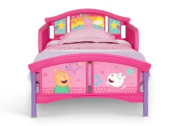 Peppa Pig Big Adventures Plastic Toddler Bed