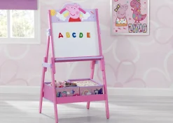 Peppa Pig Wooden Activity Easel with Storage