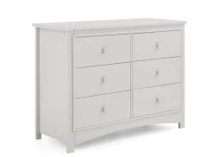 Perry 6 Drawer Dresser with Interlocking Drawers