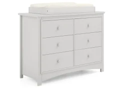 Perry 6 Drawer Dresser with Interlocking Drawers