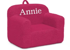Personalized Cozee Sherpa Chair for Kids