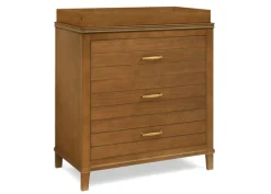 Phoebe 3 Drawer Dresser with Interlocking Drawers