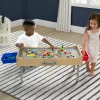 Play N Store Building Bricks Play Table with 100+ Play Bricks Included