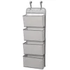 4-Pocket Hanging Wall Organizer