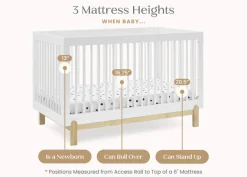 Poppy 4-in-1 Convertible Crib