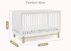 Poppy 4-in-1 Convertible Crib