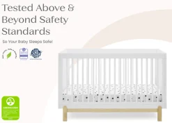 Poppy 4-in-1 Convertible Crib