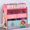 Princess 6 Bin Design and Store Toy Organizer
