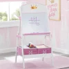 Princess Crown Wooden Activity Easel with Storage