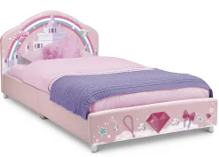 Princess Upholstered Twin Bed