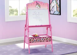 Rainbow Dreams Wooden Activity Easel with Storage