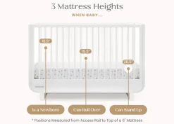 Rhodes 4-in-1 Convertible Crib