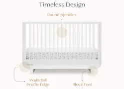 Rhodes 4-in-1 Convertible Crib