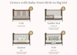 Saint 4-in-1 Convertible Crib