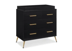 Sloane 4 Drawer Dresser with Changing Top and Interlocking Drawers