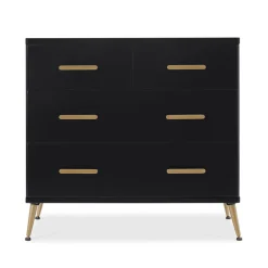 Sloane 4 Drawer Dresser with Changing Top and Interlocking Drawers