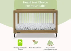 Sloane 4-in-1 Acrylic Convertible Crib