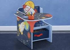 Space Adventures Chair Desk with Storage Bin