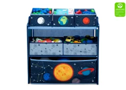 Space Adventures Design and Store Toy Organizer