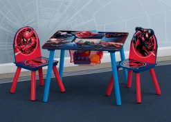 Spider-Man Table and Chair Set With Storage
