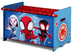 Spidey and His Amazing Friends Toy Box with Retractable Fabric Top