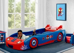 Spidey and His Amazing Friends Web Crawler Race Car Twin Bed