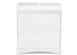 Sutton 3 Drawer Dresser with Changing Top and Interlocking Drawers