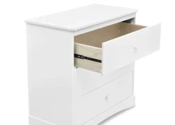 Sutton 3 Drawer Dresser with Changing Top and Interlocking Drawers