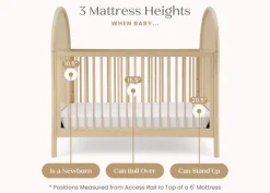 Vivi 4-in-1 Convertible Crib