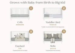 William 4-in-1 Convertible Crib - Greenguard Gold Certified