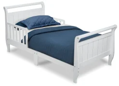 Wood Sleigh Toddler Bed