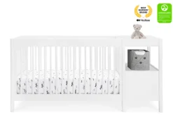 Zoe 5-in-1 Convertible Crib and Changer