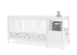 Zoe 5-in-1 Convertible Crib and Changer